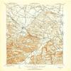 YellowMaps Roxabell OH topo map, 1:62500 Scale, 15 X 15 Minute, Historical, 1912, Updated 1958, 20.9 x 17.1 in - Polypropylene view 1