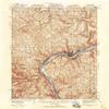 Wellsville OH topo map, 1:62500 Scale, 15 X 15 Minute, Historical, 1937, Updated 1960, 20.8 x 17.1 in - Polypropylene view 1