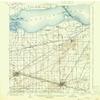Bellevue OH topo map, 1:62500 Scale, 15 X 15 Minute, Historical, 1903, Updated 1942, 20 x 16.5 in - Polypropylene view 1