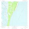 YellowMaps Cumberland Island South GA topo map, 1:24000 Scale, 7.5 X 7.5 Minute, Historical, 1958, Updated 1974, 27 x 22.1 in - Polypropylene view 1