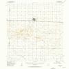 Melrose NM topo map, 1:62500 Scale, 15 X 15 Minute, Historical, 1957, Updated 1958, 20.9 x 18.1 in - Polypropylene view 1
