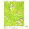 YellowMaps Granite Falls WA topo map, 1:62500 Scale, 15 X 15 Minute, Historical, 1956, Updated 1958, 20.9 x 17 in - Polypropylene view 1