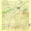 YellowMaps Blackfoot ID topo map, 1:62500 Scale, 15 X 15 Minute, Historical, 1943, 19.8 x 14.9 in - Polypropylene view 1
