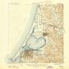 YellowMaps Eureka CA topo map, 1:62500 Scale, 15 X 15 Minute, Historical, 1942, Updated 1948, 20.8 x 16.6 in - Polypropylene view 1
