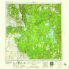 YellowMaps Ashton ID topo map, 1:250000 Scale, 1 X 2 Degree, Historical, 1958, Updated 1958, 22 x 31.6 in - Polypropylene view 1