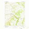 YellowMaps Culdesac ID topo map, 1:62500 Scale, 15 X 15 Minute, Historical, 1958, Updated 1975, 21.8 x 18 in - Polypropylene view 1