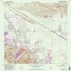 YellowMaps Cathedral City CA topo map, 1:24000 Scale, 7.5 X 7.5 Minute, Historical, 1958, Updated 1988, 26.8 x 21.5 in - Polypropylene view 1