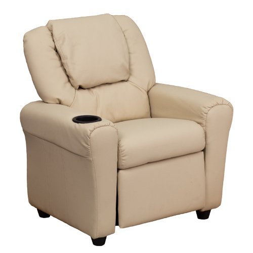 Custom Designed Kids Recliner with Cup Holder and Headrest with Your Personalized Name