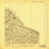 YellowMaps Van Buren ME topo map, 1:48000 Scale, 15 X 15 Minute, Historical, 1931, 27 x 18.9 in - Polypropylene view 1