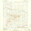 Lost Wells Butte WY topo map, 1:24000 Scale, 7.5 X 7.5 Minute, Historical, 1958, Updated 1959, 26.9 x 21.3 in - Polypropylene view 1