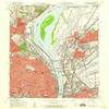 YellowMaps Granite City IL topo map, 1:24000 Scale, 7.5 X 7.5 Minute, Historical, 1954, Updated 1958, 26.9 x 21.9 in - Polypropylene view 1
