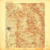 YellowMaps Rutland VT topo map, 1:62500 Scale, 15 X 15 Minute, Historical, 1893, Updated 1921, 19.7 x 16.3 in - Polypropylene view 1
