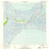 YellowMaps Chef Menteur LA topo map, 1:24000 Scale, 7.5 X 7.5 Minute, Historical, 1951, Updated 1958, 26.9 x 22.9 in - Polypropylene view 1