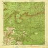 YellowMaps Pine AZ topo map, 1:62500 Scale, 15 X 15 Minute, Historical, 1940, 19.7 x 16.9 in - Polypropylene view 1