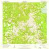 YellowMaps Burr Ferry LA topo map, 1:24000 Scale, 7.5 X 7.5 Minute, Historical, 1954, Updated 1958, 26.9 x 22 in - Polypropylene view 1