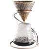 TINTON LIFE Reusable Metal Pour Over Coffee Dripper StandBronze Circinate Shaped with Drip Pot and Coffee Filter Dripper view 1