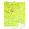 YellowMaps Katahdin ME topo map, 1:62500 Scale, 15 X 15 Minute, Historical, 1949, Updated 1958, 20.8 x 16.9 in - Polypropylene view 1