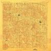 YellowMaps Medicine Lodge KS topo map, 1:125000 Scale, 30 X 30 Minute, Historical, 1893, Updated 1912, 19.75 x 16.07 in - Polypropylene view 1