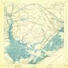 YellowMaps Great Egg Harbor NJ topo map, 1:62500 Scale, 15 X 15 Minute, Historical, 1893, Updated 1925, 19.7 x 15.5 in - Polypropylene view 1