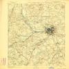 Lowell MA topo map, 1:62500 Scale, 15 X 15 Minute, Historical, 1893, 19.5 x 15.7 in - Polypropylene view 1