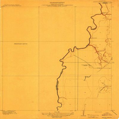 YellowMaps Ashton Bridge LA topo map, 1:31680 Scale, 7.5 X 7.5 Minute, Historical, 1912, 19.8 x 15.9 in - Polypropylene