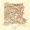 YellowMaps Mt Baker WA topo map, 1:250000 Scale, 30 X 30 Minute, Historical, 1915, Updated 1942, 13.1 x 9.4 in - Polypropylene view 1