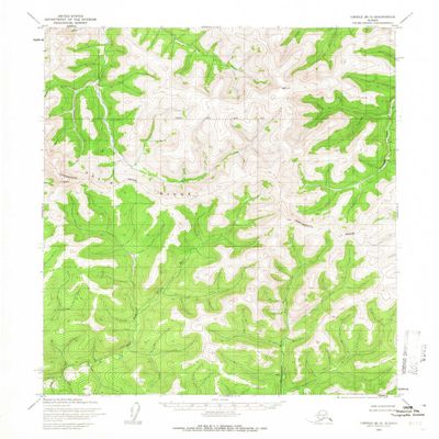 YellowMaps Candle B 3 AK topo map, 1:63360 Scale, 15 X 15 Minute, Historical, 1955, Updated 1966, 20.7 x 18 in - Polypropylene