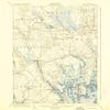 YellowMaps Cherryfield ME topo map, 1:62500 Scale, 15 X 15 Minute, Historical, 1904, Updated 1937, 19.8 x 16.5 in - Polypropylene view 1