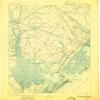 YellowMaps Great Egg Harbor NJ topo map, 1:62500 Scale, 15 X 15 Minute, Historical, 1893, 20 x 16.6 in - Polypropylene view 1