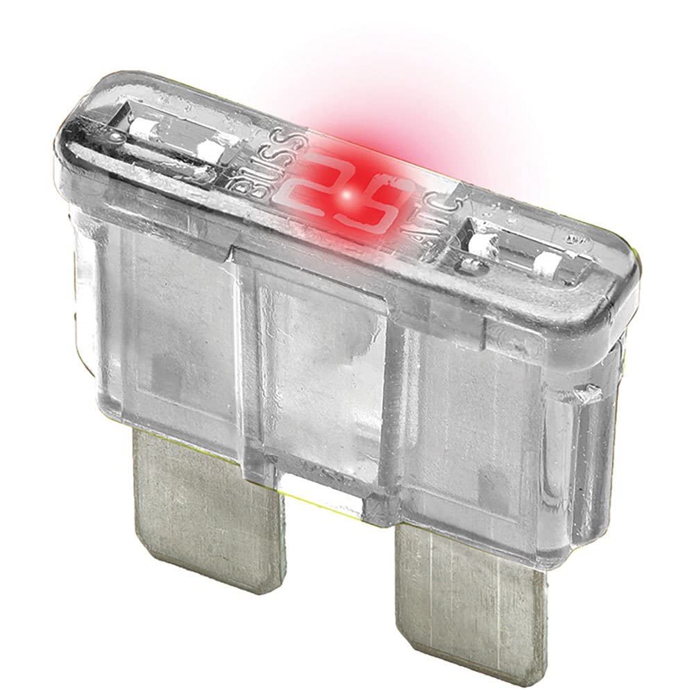 SeaChoice 11401; 25 Amp Atc Id Fuses 2-Pack Made by SeaChoice