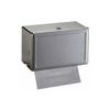 Bobrick B-263 Stainless Steel Surface-Mounted Paper Towel Dispenser, Single Fold view 1