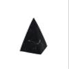 Shungite Club Shungite Stone High Pyramid Unpolished, Black, 50 mm view 1