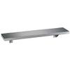 Bobrick B-298x18 Stainless Steel Shelf, 8"W x 18"L view 1