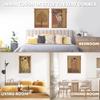 C Charlotte Home Furnishings Inc The Kiss (Yellow) Belgian Tapestry Wall Hanging | Viscose Cotton and Polyester Blend Wall Art | 16 in. x 24 in. | Home Decor Accents | Inspired by Gustav Klimt view 4