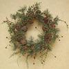 CWI Gifts Red Berry Pine Wreath, 22" view 1