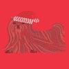 Sparkle in the Closet Yorkie with Santa Hat - Rhinestone Unisex Christmas Shirt Red view 2