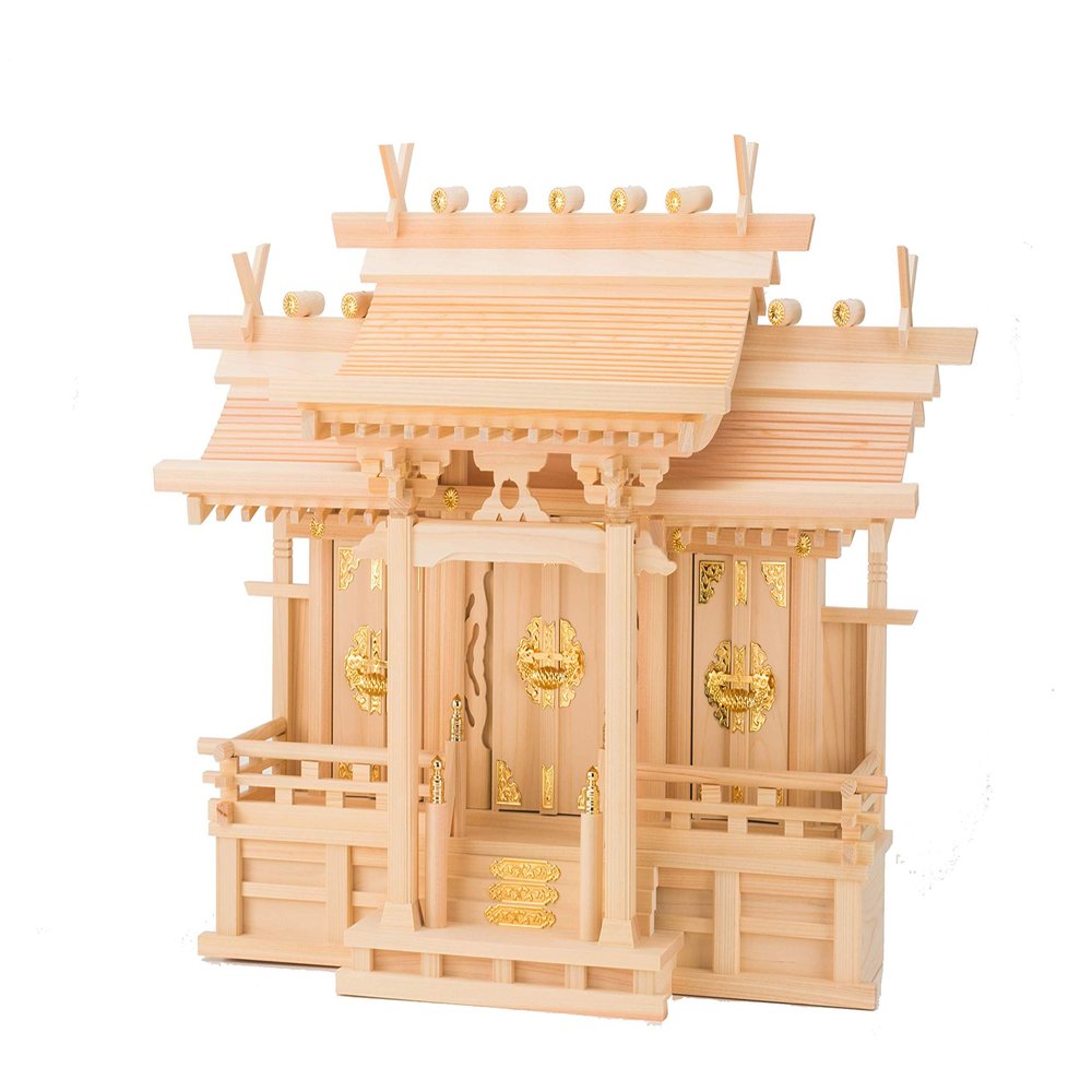 Kamitano-no-Sato Kamidana, Floating Roof Difference Three Shrines, Hotaka Sansha Shinto Shelf,