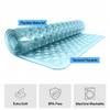 GORILLA GRIP Patented Bath Tub Shower Mat, Machine Washable Bathtub Floor Liner Mats, Suction Cups and Drain Holes to Keep Tubs Clean, Soft on Feet, Bathroom Essentials, 35x16 Inch, Clear Turquoise view 4