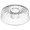 SIMAX Clear Glass Shallow (4.75) Bundt Pan | Heat, Cold, and Shock Proof, Holds 2.1 Quarts (8.4 Cups), Made in Europe view 2