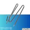 1InTheOffice Panel Wall Wire Hooks, Wall Hooks for Fabric Panel Cubicle Hooks, Silver, 50 Pack view 3