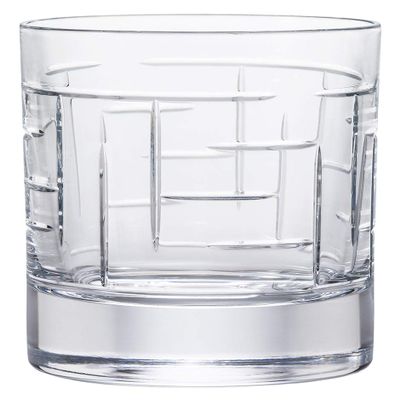 Aderia J-3010 Rock Glass, Cut H, 9.1 fl oz (270 ml), Crystal, Made in Italy