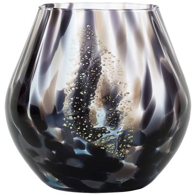 Aderia Tsugaru Vidro F-71857 Flower Vidro Night Sky Maximum 13 (Diameter 8.3) x Height 21.5 cm Color Style, Made in Japan