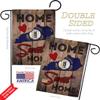 State Kentucky Home Sweet Garden Flag Set with Stand Americana States USA American Territories Republic Country Particular Area Small Decorative Gift Yard House Banner Double-Sided Made In 13 X 18.5 view 3