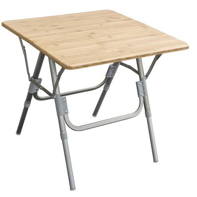 Buffalo Tools FBT24 Folding Bamboo Table 24In