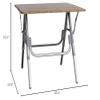Buffalo Tools FBT24 Folding Bamboo Table 24In view 2