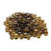 WGV Flat Marbles, Pebbles, Glass Gems for Vase Fillers, Wedding, Decoration, Crystal Rocks, Amber (10 Pounds, Approx 1000 pcs) view 1