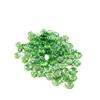WGV Flat Marbles, Pebbles, Glass Gems for Vase Fillers, Wedding, Decoration, Crystal Rocks, Green (20 Pounds, Approx 2000 pcs) view 1