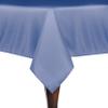Ultimate Textile 84 x 84-Inch Square Polyester Linen Tablecloth Periwinkle Blue view 1