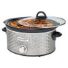 Brentwood SC-140S Slow Cooker NIL, 4.5 Quart, Stainless Steel view 2