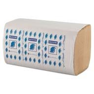 GEN Single-Fold Paper Towels, 1-Ply, Kraft, 9" x 9 1/4" - GENSF5001K (Pack of 2)